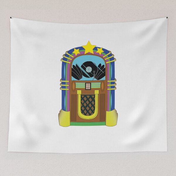 Item preview, Jukebox Clubbing Disc Jockey Juke Box Vintage designed and sold by KNUXX Shop.