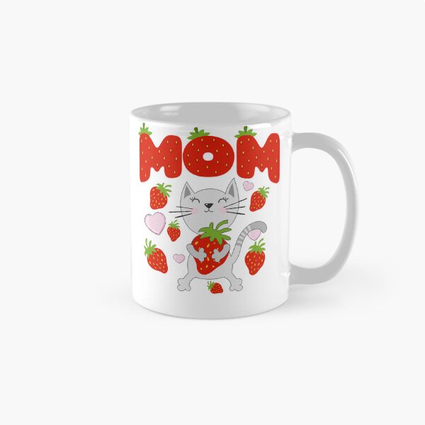 Item preview, Cute Strawberry Cat Mom designed and sold by moch-vectors.