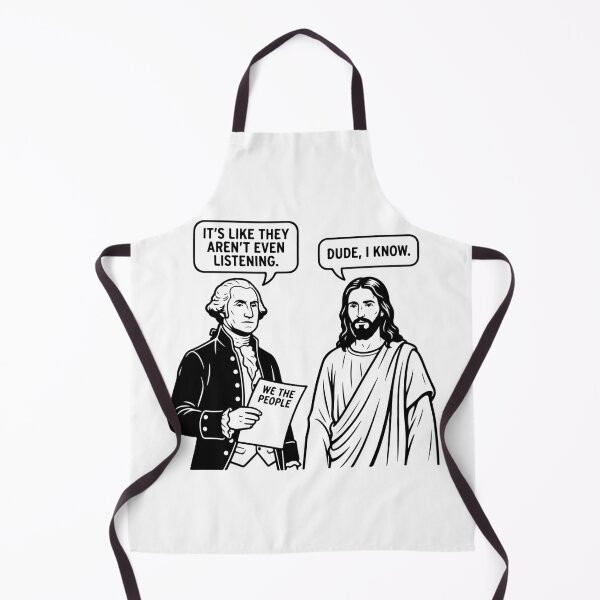 Item preview, George Washington Jesus Funny Quote designed and sold by raedattia.