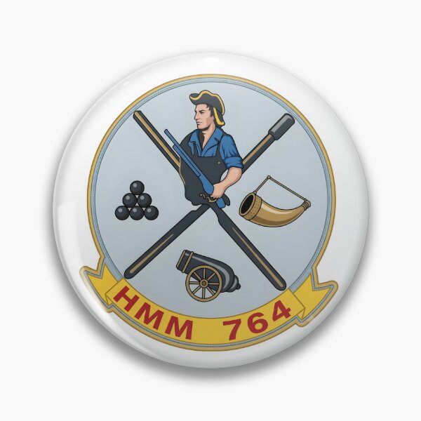 Item preview, USMC HMM-764 "Moonlight" Squadron Emblem designed and sold by CharlieDesings.