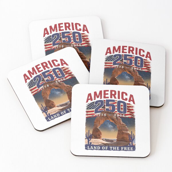 Item preview, America 250 Delicate Arch Desert Southwest 1776-2026 Vintage Patriotic Design v1 designed and sold by DarylWelsh2024.