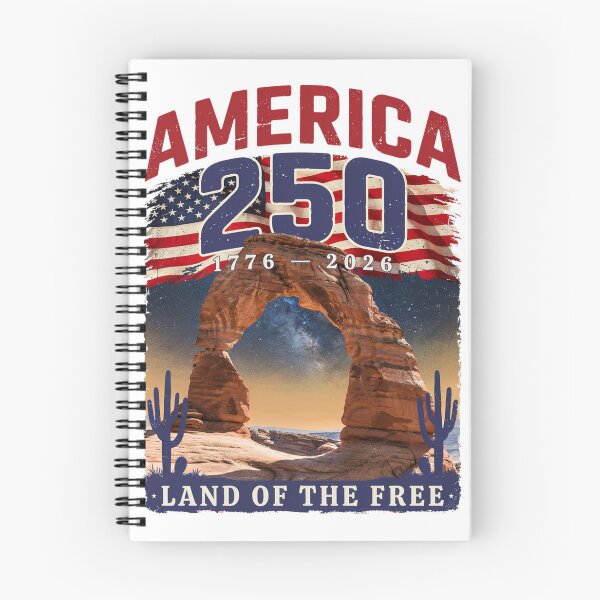 Item preview, America 250 Delicate Arch Desert Southwest 1776-2026 Vintage Patriotic Design v1 designed and sold by DarylWelsh2024.