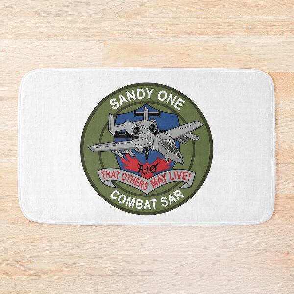 Item preview, USAF A-10 "Sandy One" Combat SAR Commemorative Patch designed and sold by CharlieDesings.