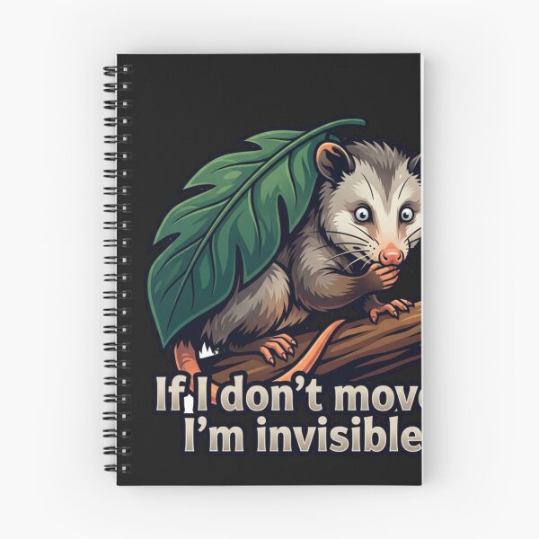 Item preview, Shy Marsupial Playing Still Witty Quote designed and sold by Tsugraf Designs.