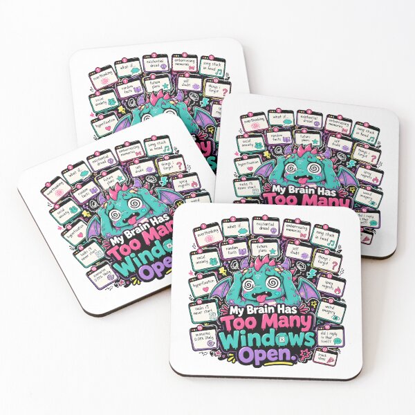 Item preview, My Brain Has Too Many Windows Open designed and sold by KXDigitalStudio.