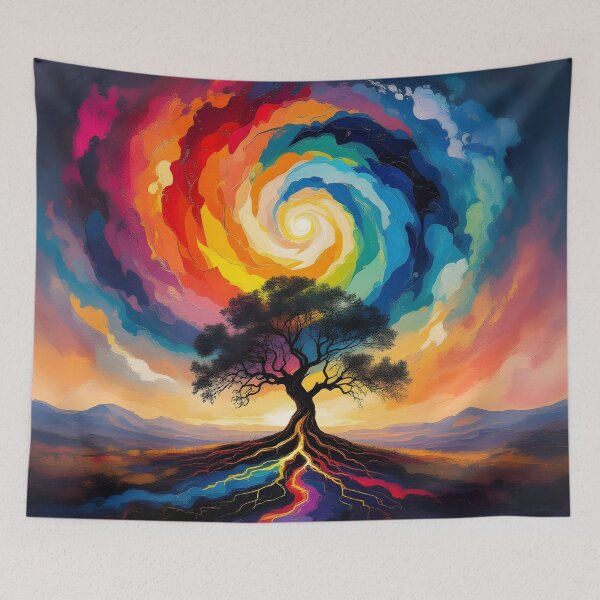 Item preview, TREE OF LIFE AND THE VORTEX designed and sold by debbiedwarika.