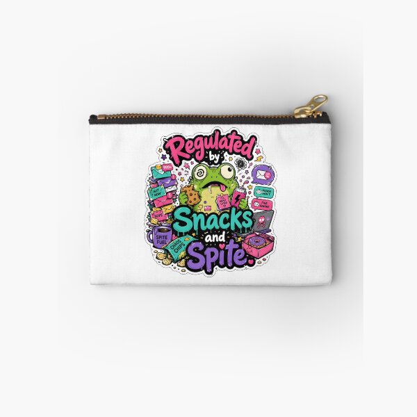 Item preview, Regulated By Snacks And Spite Frog designed and sold by KXDigitalStudio.