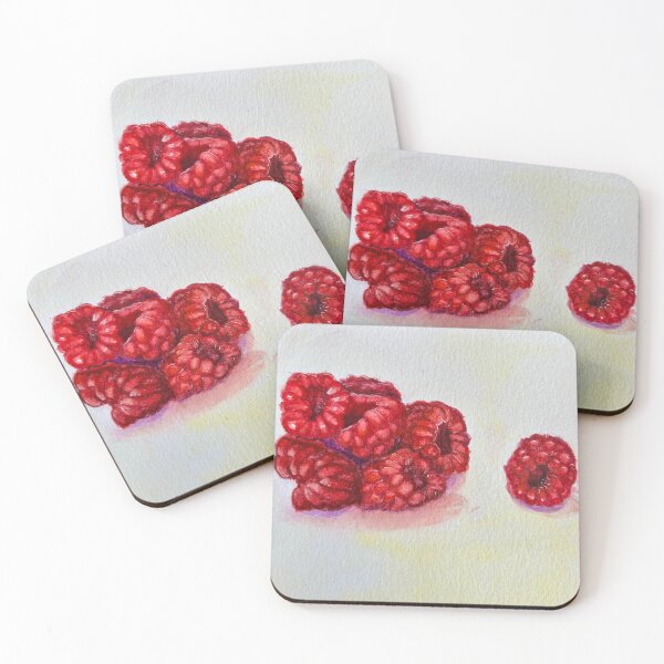 Item preview, Raspberries Set #1 Watercolor designed and sold by audreycp-design.