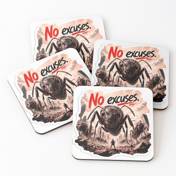 Item preview, No excuses designed and sold by edrawin.art.