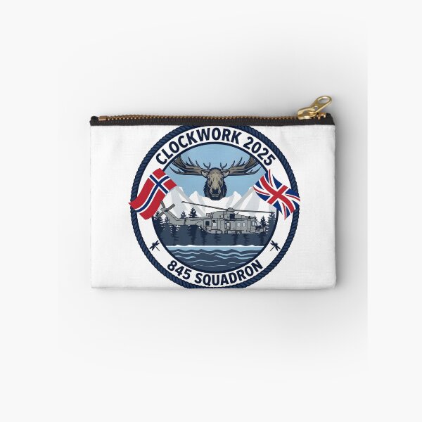 Item preview, UK Royal Navy 845 Squadron Exercise Clockwork 2025 Patch designed and sold by CharlieDesings.