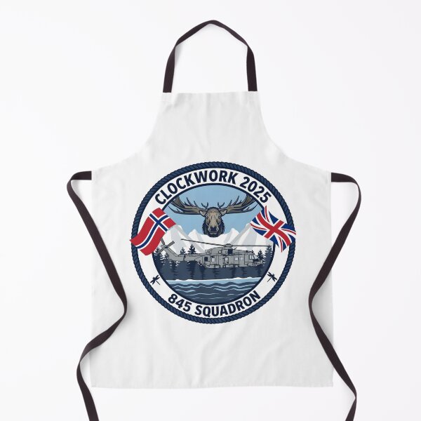 Item preview, UK Royal Navy 845 Squadron Exercise Clockwork 2025 Patch designed and sold by CharlieDesings.