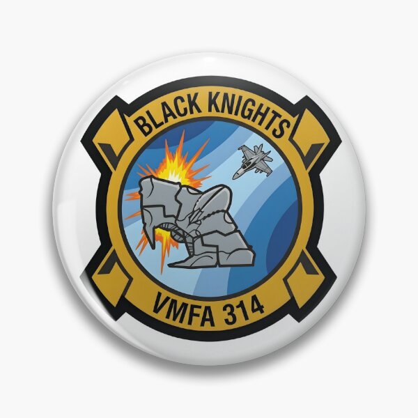 Item preview, USMC VMFA-314 "Black Knights" Alien Invasion Cruise Patch designed and sold by CharlieDesings.