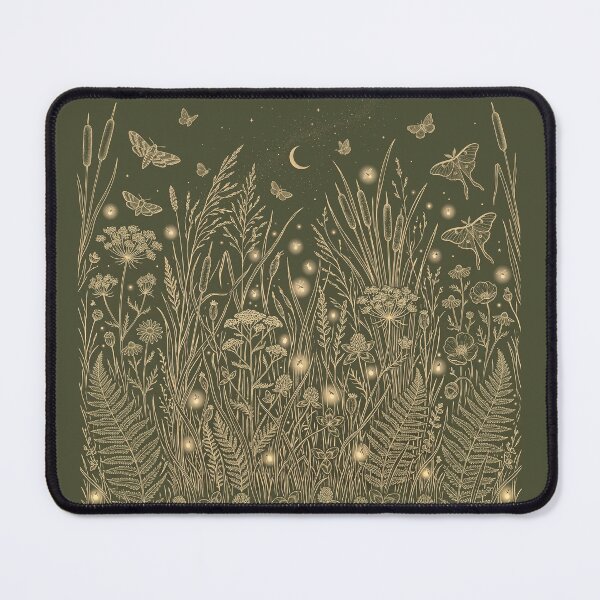 Item preview, Firefly Shirt – Twilight Meadow Monochromatic Wildflower Comfort Colors Tee designed and sold by DmaarGroup.