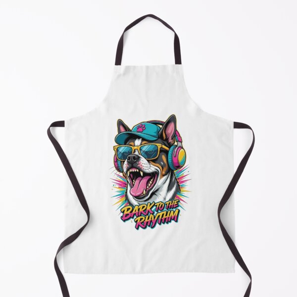 Item preview, Bark to the Rhythm – DJ Dog with Headphones & Sunglasses designed and sold by PixelStyle Studio.
