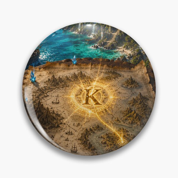 Item preview, Ancient Crystal Map Reveals the K Key designed and sold by Yo97.
