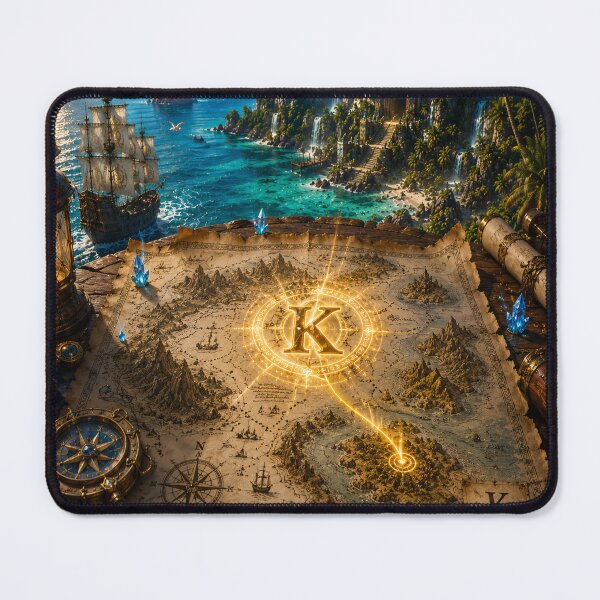 Item preview, Ancient Crystal Map Reveals the K Key designed and sold by Yo97.