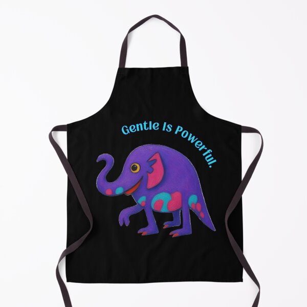 Item preview, Gentle Is Powerful - Cute Fantasy Elephant designed and sold by PatykArt.