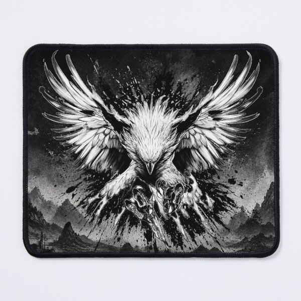 Item preview, Shadow Eagle: Wings of the Eternal Guardian designed and sold by Fei Long Design Hub.
