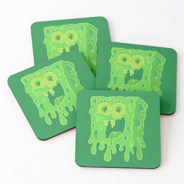 Item preview, Arte de esponja fantasma derretida - Gráfico de limo verde del holandés errante designed and sold by Seven Design.