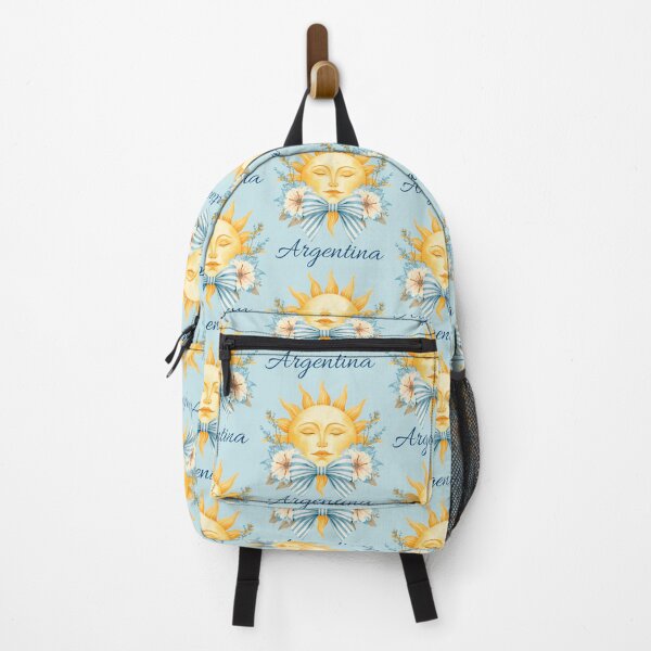 Item preview, Argentina Sun Floral Design – Soft Blue Aesthetic, Watercolor Flowers, Elegant Celestial Art designed and sold by PourtoiStudio.