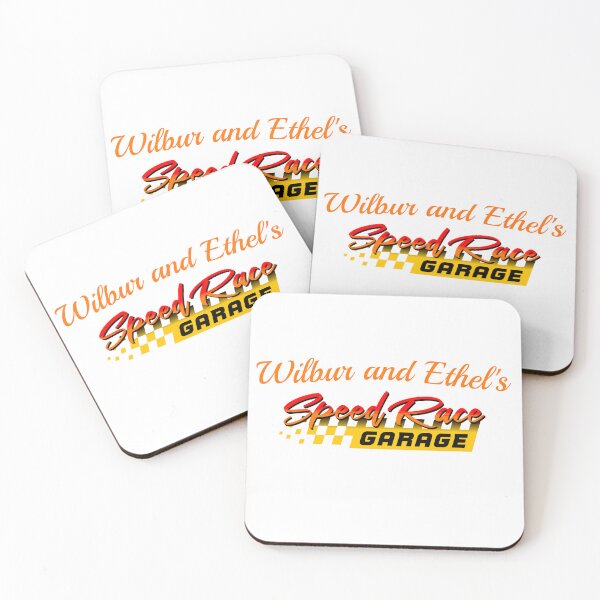 Item preview, Garaje de carreras de Wilbur designed and sold by Rick Evans Studio.