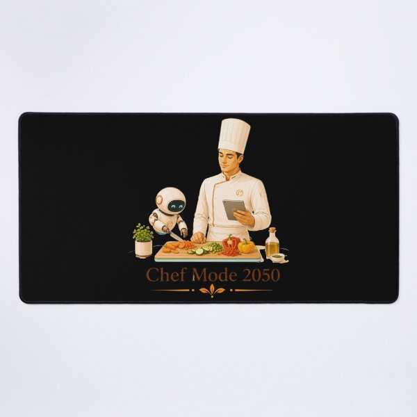 Item preview, Chef Mode 2050 Robot Assistant Cooking Design designed and sold by House of Rein.