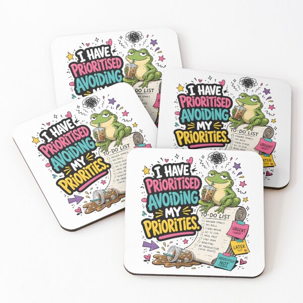 Item preview, Avoiding My Priorities Frog Design designed and sold by KXDigitalStudio.
