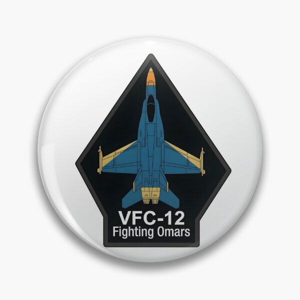 Item preview, US Navy VFC-12 "Fighting Omars" Adversary Squadron Insignia designed and sold by CharlieDesings.