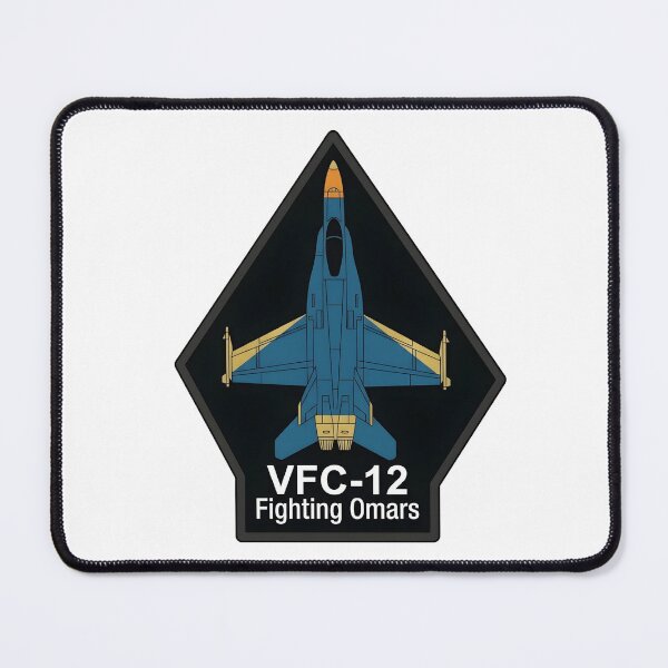 Item preview, US Navy VFC-12 "Fighting Omars" Adversary Squadron Insignia designed and sold by CharlieDesings.