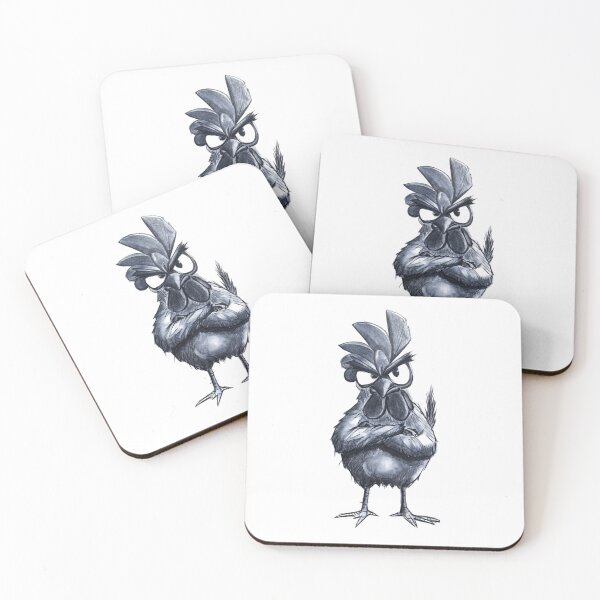 Item preview, Angry cockerel designed and sold by PeacockShop2.