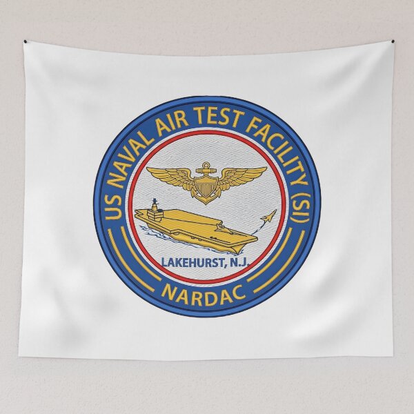 Item preview, US Naval Air Test Facility Lakehurst NARDAC Insignia designed and sold by CharlieDesings.