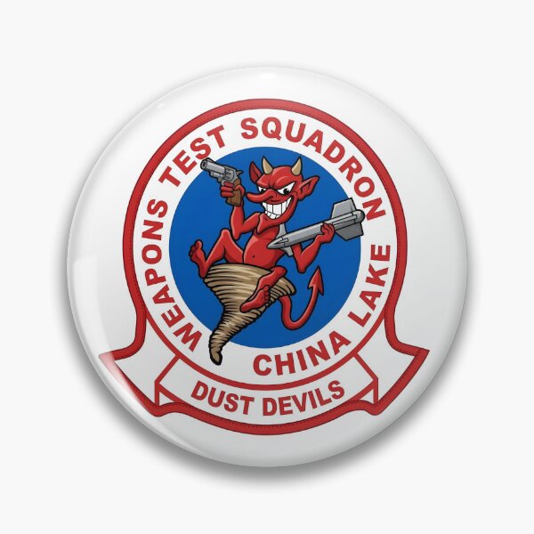 Item preview, US Navy Weapons Test Squadron China Lake "Dust Devils" Insignia designed and sold by CharlieDesings.