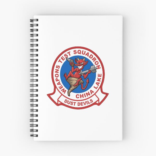 Item preview, US Navy Weapons Test Squadron China Lake "Dust Devils" Insignia designed and sold by CharlieDesings.
