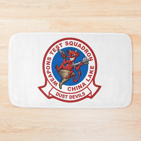Item preview, US Navy Weapons Test Squadron China Lake "Dust Devils" Insignia designed and sold by CharlieDesings.