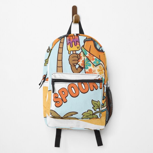 Item preview, Spooky Summer Pumpkin Beach Vacation Art designed and sold by Retro Rascals Co..