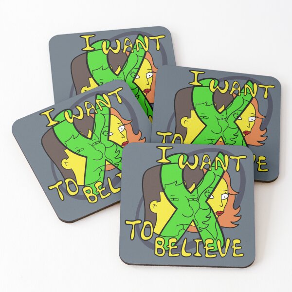 Item preview, The X-Files Mulder Scully Sci Fi TV Mashup  designed and sold by Jamie Collins.