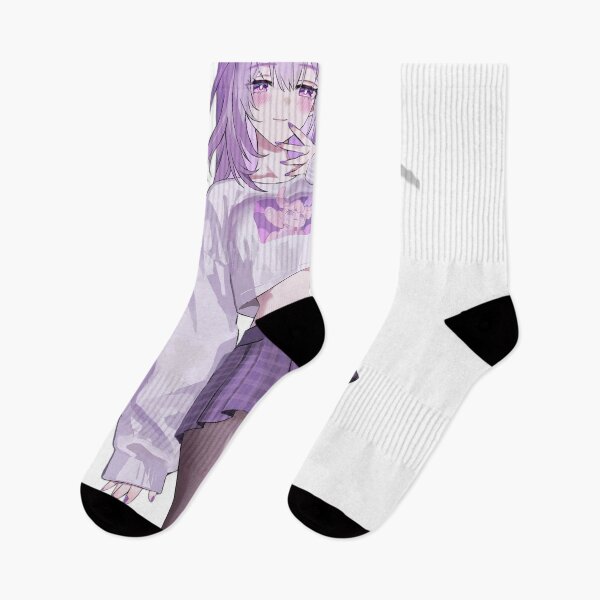Item preview, Castorice White Sweater, Purple Skirt Honkai Star Rail designed and sold by KomiArts.