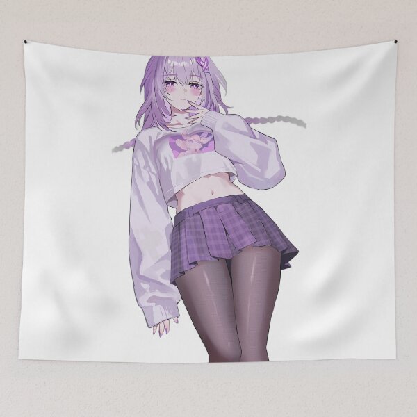 Item preview, Castorice White Sweater, Purple Skirt Honkai Star Rail designed and sold by KomiArts.