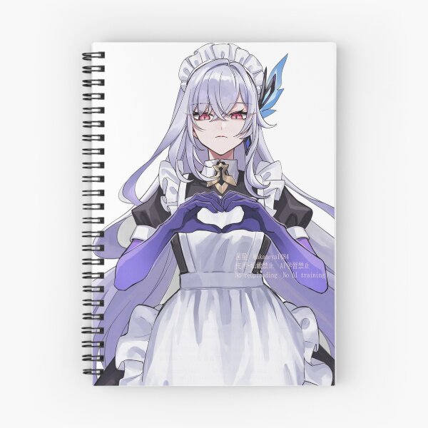 Item preview, Skirk Maid Outfit Genshin Impact designed and sold by KomiArts.