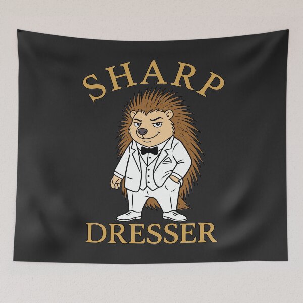Item preview, Sharp Dresser - Suited Porcupine designed and sold by Regal Rev.