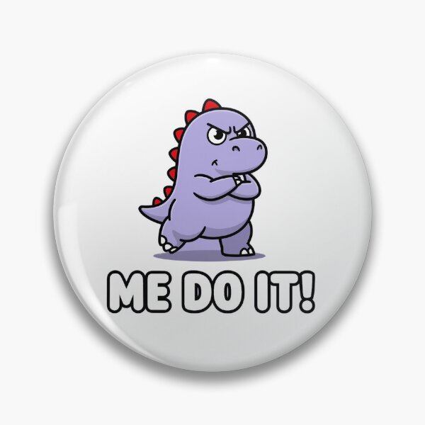 Item preview, Me Do It Dinosaur designed and sold by North Thread.
