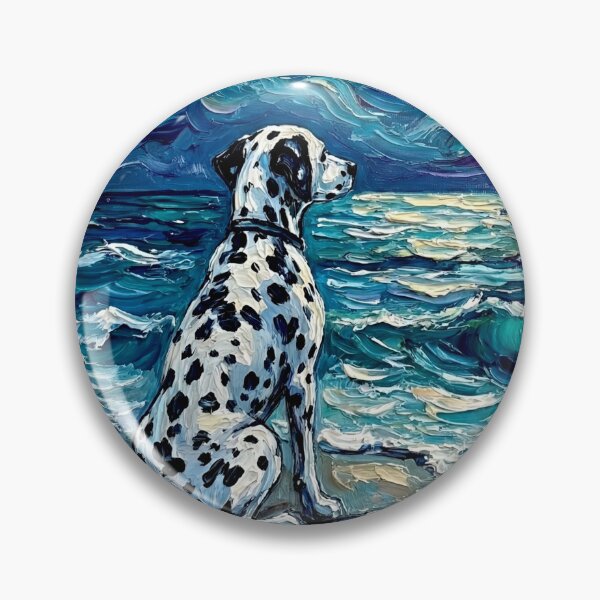 Item preview, Beach Nights – Dalmatian designed and sold by AjaTrier.