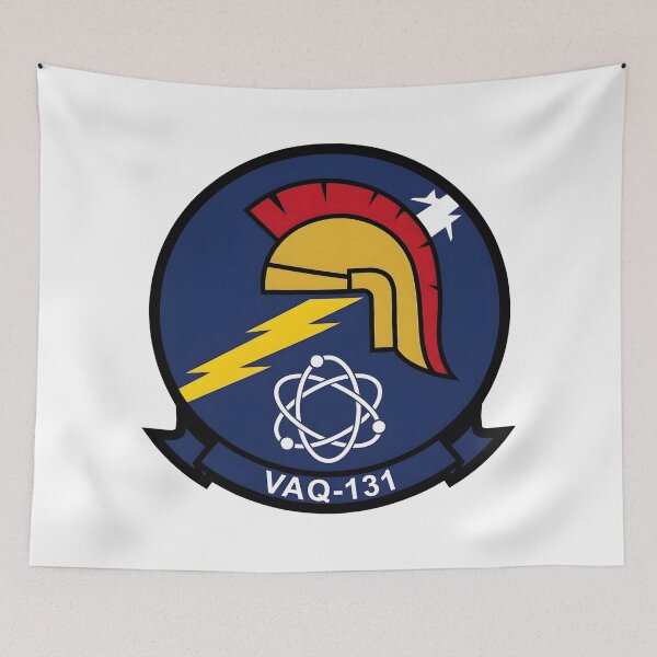 Item preview, US Navy VAQ-131 "Lancers" Electronic Attack Squadron Insignia designed and sold by CharlieDesings.
