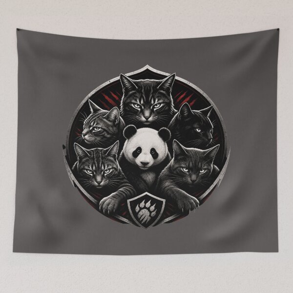 Item preview, panda/cat father designed and sold by @jon.