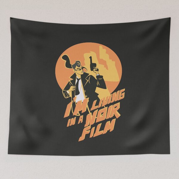 Item preview, I’m Living in a Noir Film Orange Shadow Edition designed and sold by beboplab.