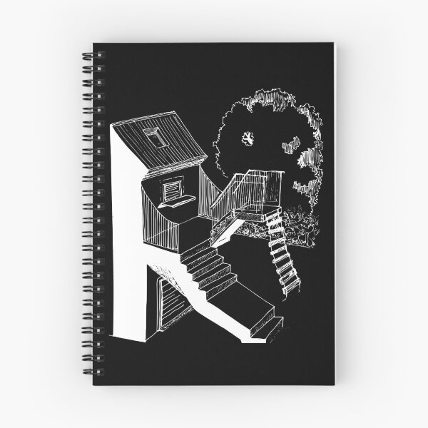 Item preview, The Architectural Blunder: Surreal Urban Sketch - Dark Version designed and sold by BarnBurns.