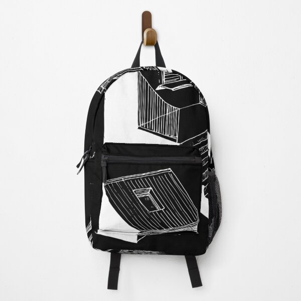Item preview, The Architectural Blunder: Surreal Urban Sketch - Dark Version designed and sold by BarnBurns.
