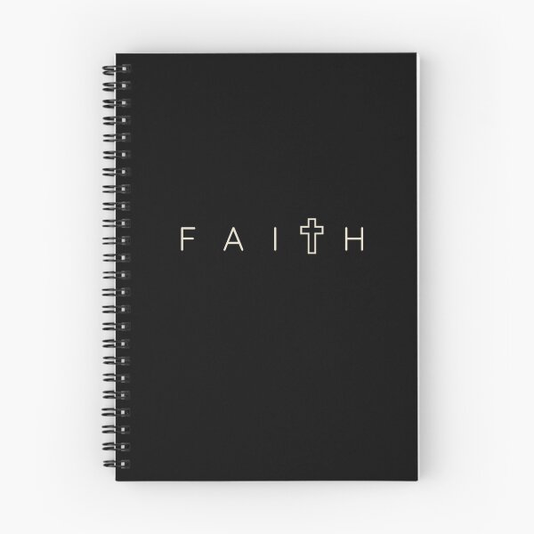 Item preview, Minimalist Faith Cross Typography Christian Inspirational Design designed and sold by Lynn Creates.