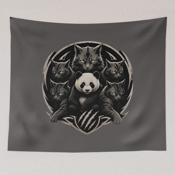 Item preview, panda/cat father designed and sold by @jon.