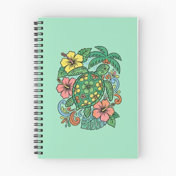 Item preview, Turtle Hawaiian Floral designed and sold by Windmill Wildflowers.